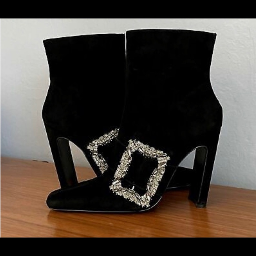 Zara Trafaluc Buckle Boots